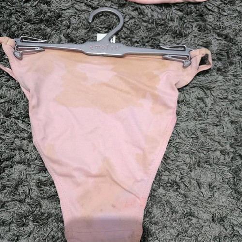 Women's bikini set light pink new size L/XL with tag