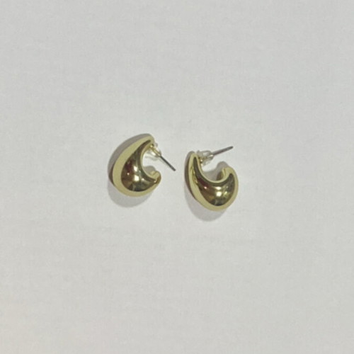 Modern gold earrings new