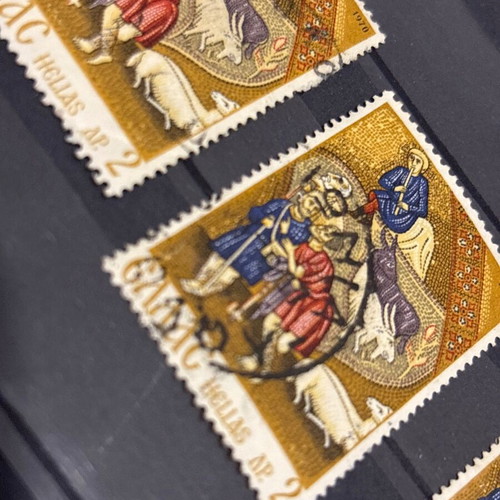 Christmas 1970 Stamps used, set of 3 from Greece