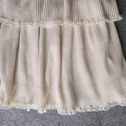 Edwardian Style Vintage Girls' Dress beige, like new