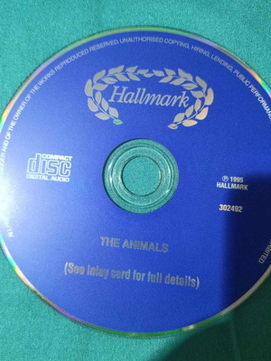 The Animals Hallmark CD like new