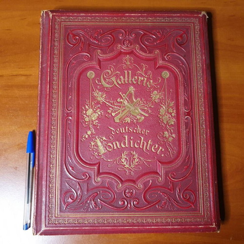 Gallerie Deutscher Tondichter book used, biographies of 12 German composers