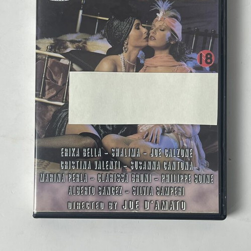 Saloon Kiss DVD Joe D’Amato film used, Play Land adult collector edition