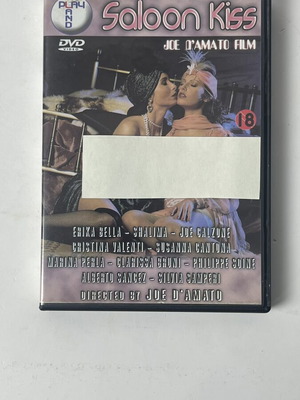 Saloon Kiss DVD Joe D’Amato film used, Play Land adult collector edition