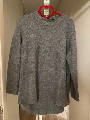 Zara grey medium oversized sweater used