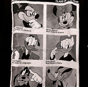 Μαύρη κοντομάνικη μπλούζα Disney