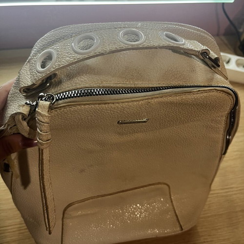 Doca backpack white used with minor imperfections