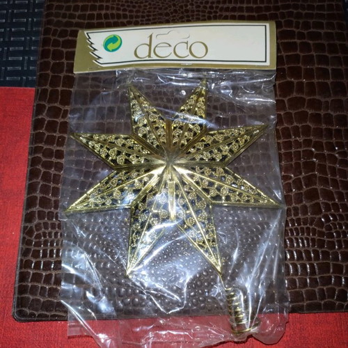 Tree Top Star new for Christmas tree