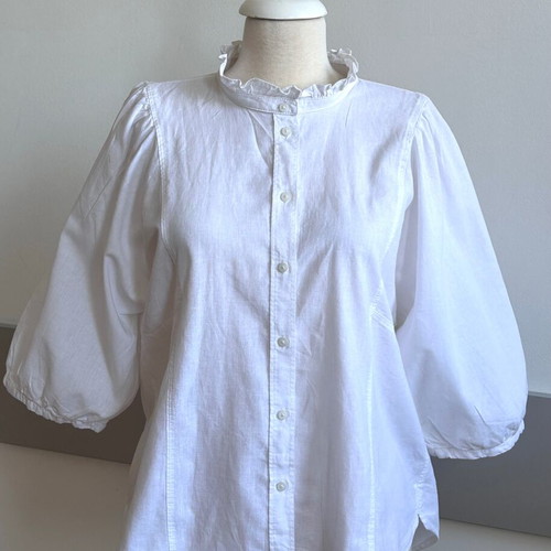Dexter set colorful skirt and linen HM shirt like new