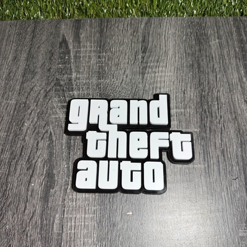 Grand Theft Auto decorative logo 3D print new