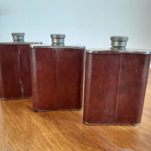 Dewars flasks used, set of 3, 150 years anniversary edition