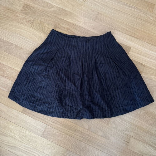 Reserved black mini skirt size 38 medium like new