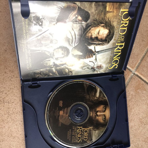 Lord of the Rings Trilogy DVD used, Region 1, first edition with Gollum gift