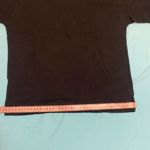 Cotton black top new, size S