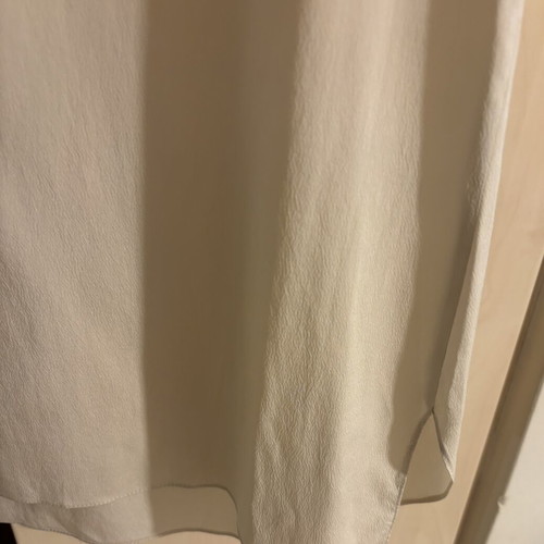 Brunello Cucinelli silk top new, size M, white