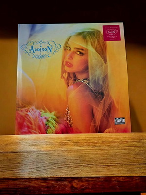 Addison Rae Vinyl Record Magenta Colour new sealed