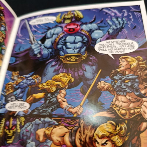 Mini comics MOTU και Thundercats σαν καινούργιο, πακέτο 2