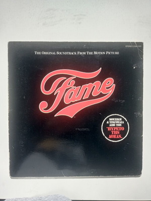 Fame Soundtrack LP used, pop genre
