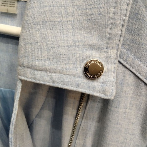 Calvin Klein dress new with tag, size US 8, blue trench style