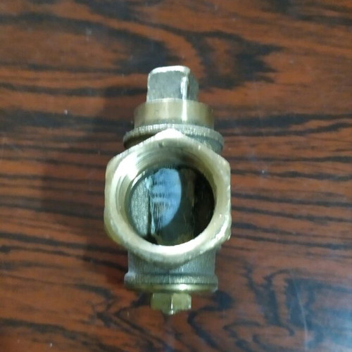 Brass water valve old type, 2 pieces 1/2, new