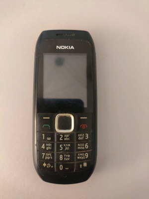Nokia 1616-2 used with broken sim card slot without battery
