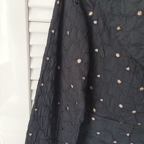 Benetton vintage summer jacket black and beige like new