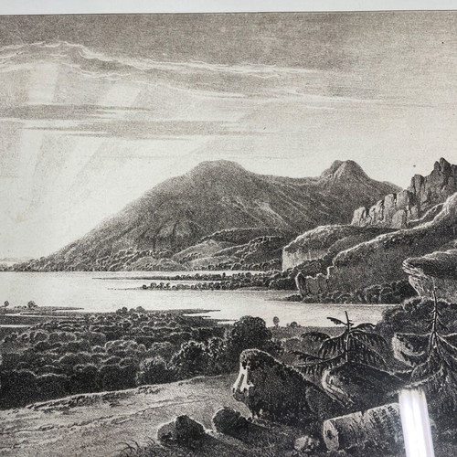 Thermopylae engraving like new with frame