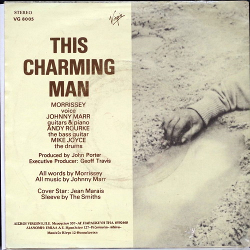 The Smiths This Charming Man & Jeane 7'' vinyl used, rock