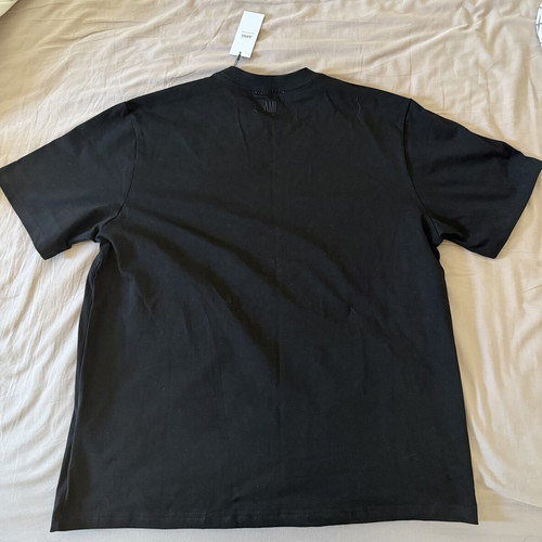 Ami T Shirt Medium Black New