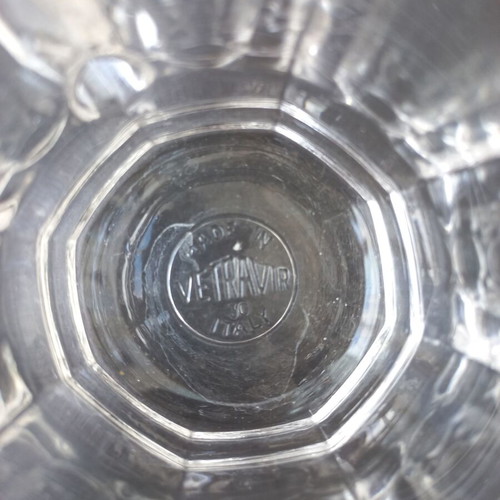 Vetravir set of 3 vintage glass cups like new