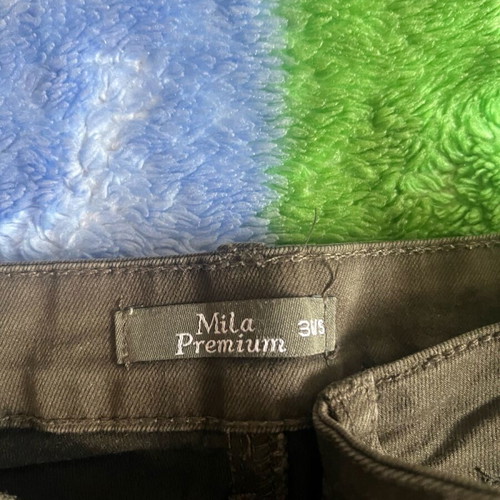 Women's cargo jeans like new, size S, khaki color