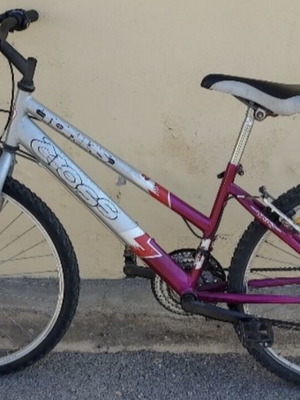Cross 26 Inch Mountain Bike like new, women's, steel frame