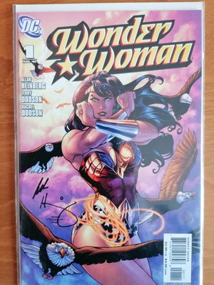 Wonder Woman vol.3 (2006-2010) #1 signed by Allan Heinberg like new