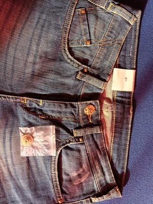 Toi Moi jeans low-rise bootleg new blue, size S