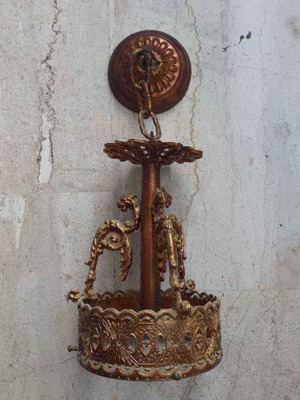 Bronze wall light used for hallway or hall church style
