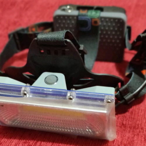 W608 20W Headlamp new with 3 UltraFire 18650 batteries
