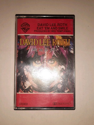 David Lee Roth Eat 'Em And Smile κασέτα μεταχειρισμένη, metal