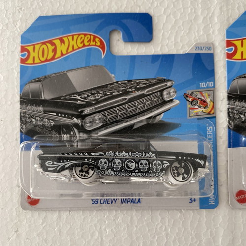 Hot Wheels Treasure Hunt '59 Chevy Impala set of 2 new