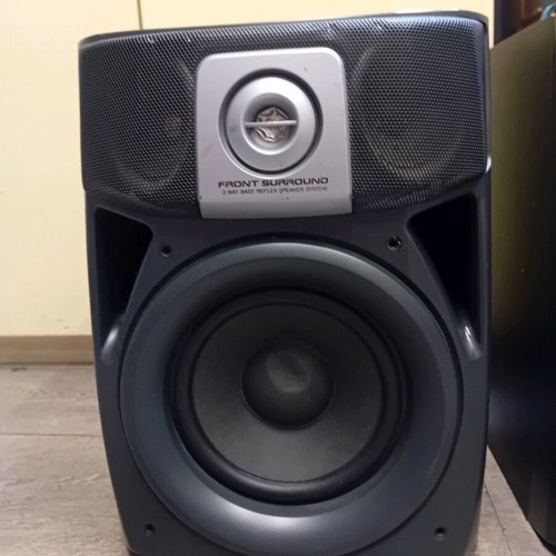 Aiwa SX-FNF7 floor-standing 3-way speakers used with bass reflex