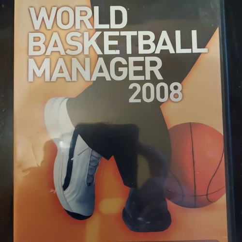 World Basketball Manager 2008 PC game like new