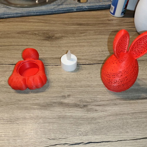 Easter decorative bunnies set of two pieces new