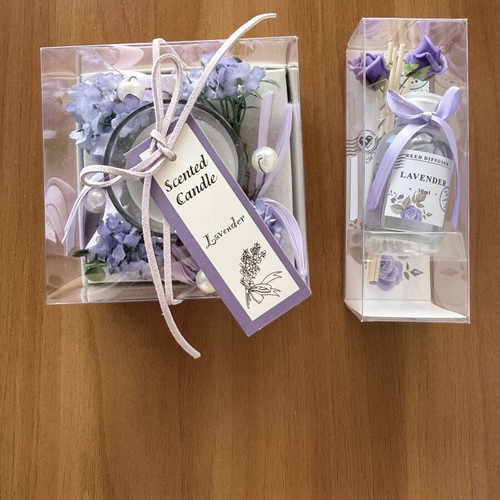 Lavender Set with Scented Candle and Room Fragrance Jumbo new