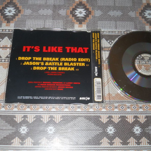 Run-D.M.C. Vs. Jason Nevins It's Like That CD single used, hip-hop