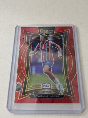 Panini Select Fifa 2024-25 Card Conor Gallagher Red Wave Prizm
