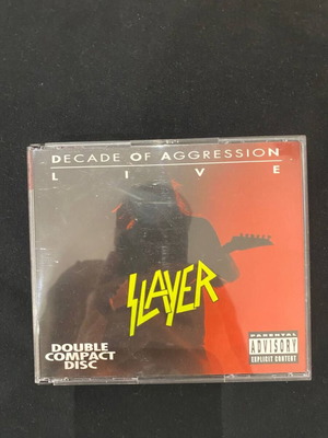 Slayer Decade Of Aggression Live double CD