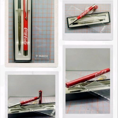 Parker Vector Rollerball pen new with Coca-Cola advertising