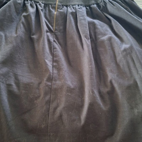 Lynne Black Puffy Skirt Used with Elastic and Tulle