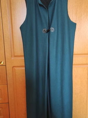 Honey Long Cardigan Size XL Like New Green with Lace