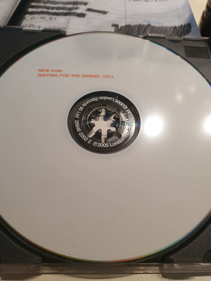 New Order Waiting for the Sirens' Call CD new, electronic