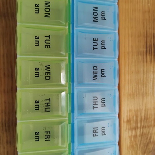 Medicine organizer cases new, set of 2 pieces